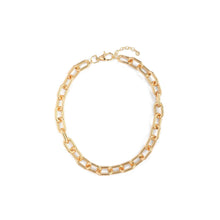 Load image into Gallery viewer, Chocolate - Yellow Gold Chunky Chain Adjustable Length Necklace - from Frinkle
